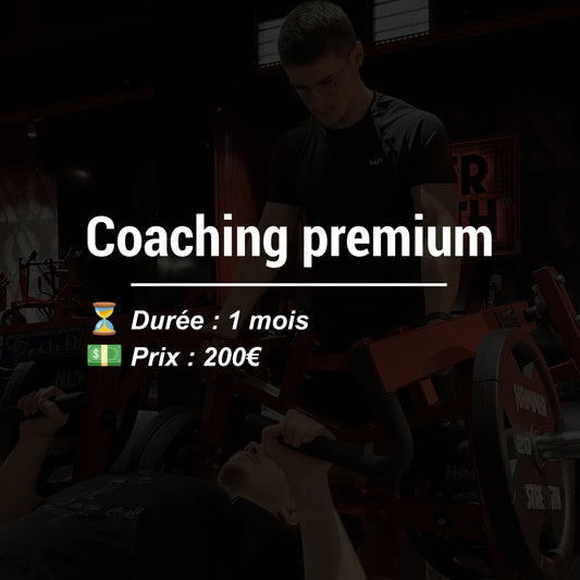 Coaching Premium 1 Mois